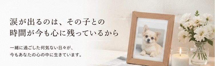 涙が出るのは、その子との時間が今も心に残っているから